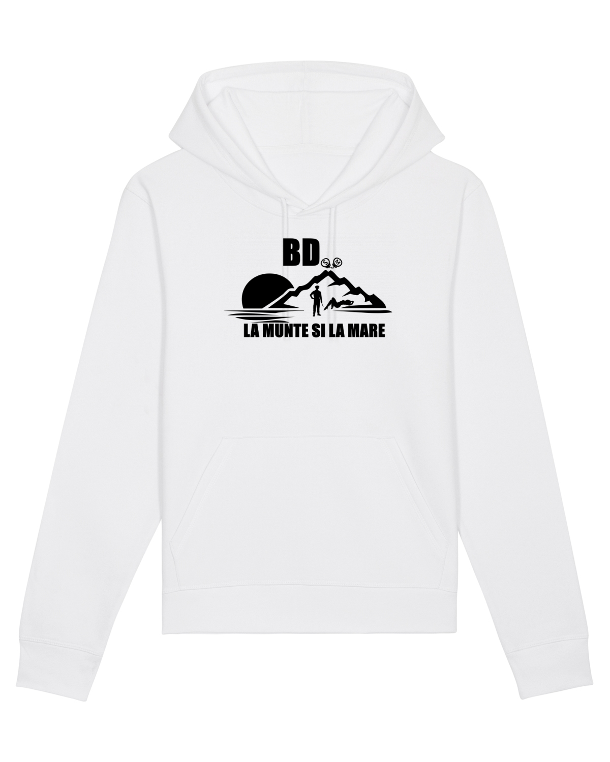Hanorac Unisex Drummer White