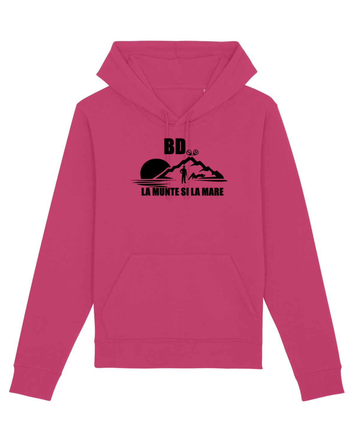 Hanorac Unisex Drummer Raspberry