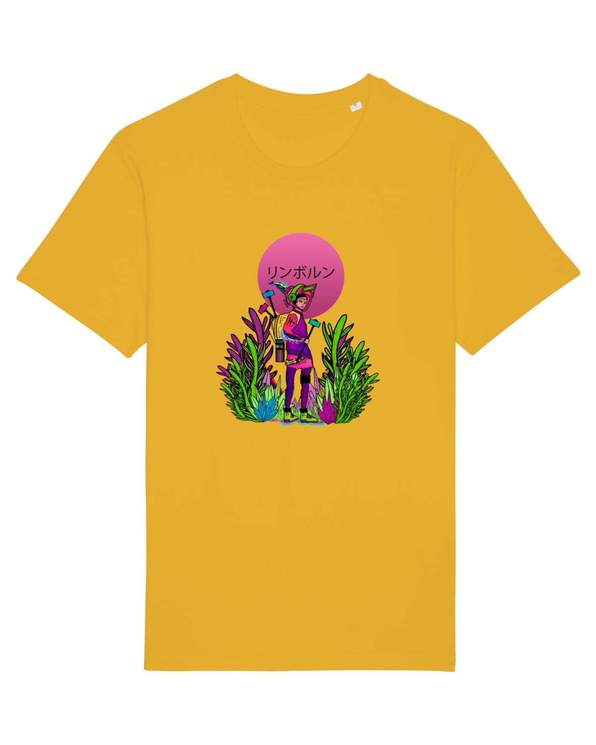 Tricou mânecă scurtă Unisex Rocker Spectra Yellow