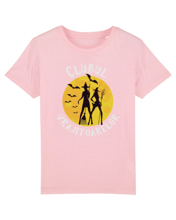 cu desene de Halloween - Clubul vrajitoarelor Cotton Pink
