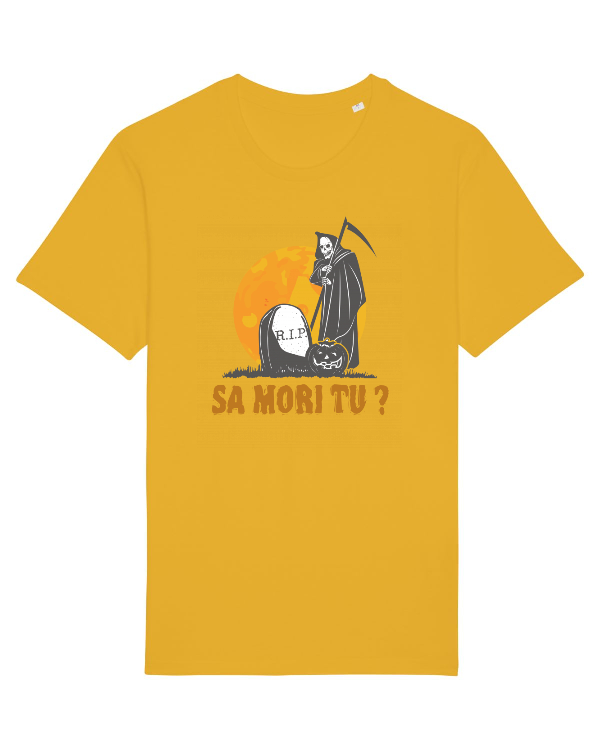 Tricou mânecă scurtă Unisex Rocker Spectra Yellow