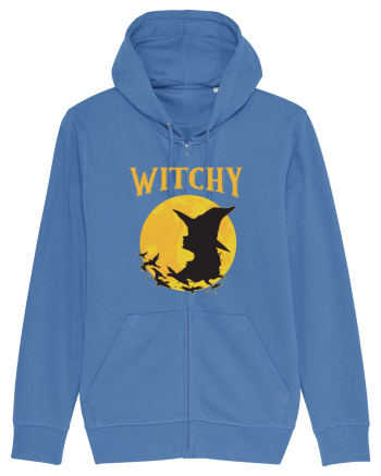 cu desene de Halloween - Witchy Bright Blue