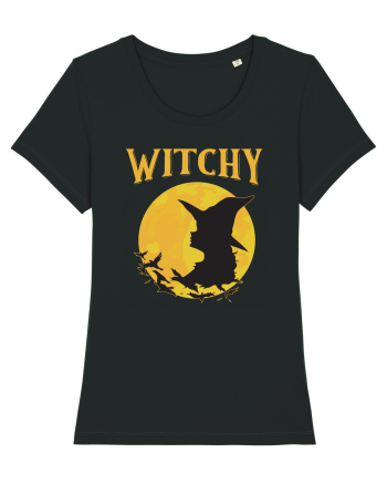 cu desene de Halloween - Witchy Black