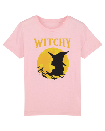 cu desene de Halloween - Witchy Cotton Pink
