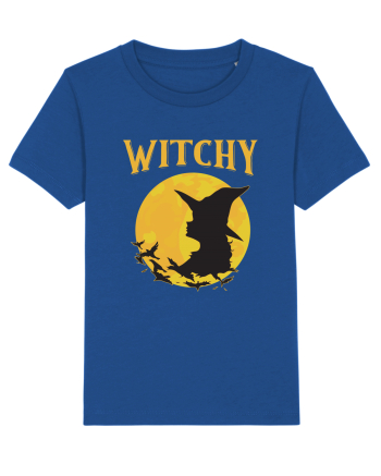 cu desene de Halloween - Witchy Majorelle Blue