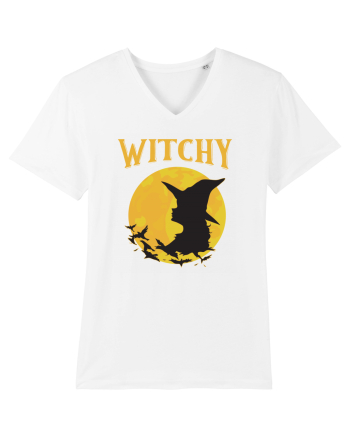 cu desene de Halloween - Witchy White