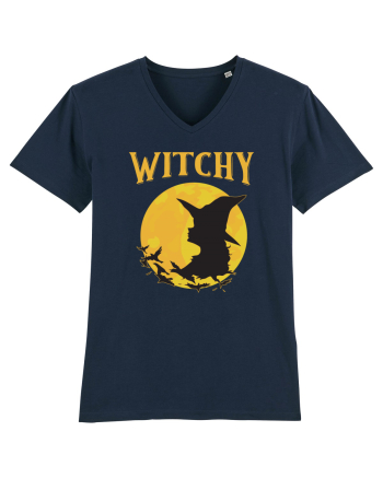 cu desene de Halloween - Witchy French Navy