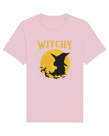 cu desene de Halloween - Witchy Cotton Pink