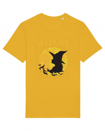 cu desene de Halloween - Witchy Spectra Yellow
