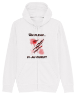 cu desene de Halloween - Un fleac m-au ciuruit Hanorac cu fermoar Unisex Connector