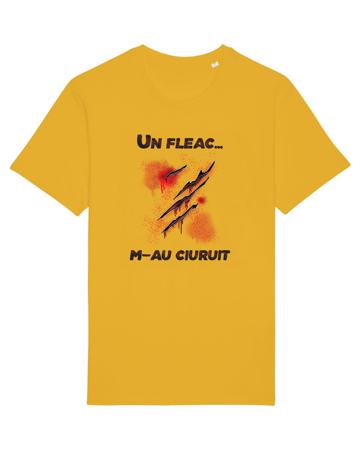 Tricou mânecă scurtă Unisex Rocker Spectra Yellow