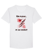 cu desene de Halloween - Un fleac m-au ciuruit Tricou mânecă scurtă guler larg Bărbat Skater