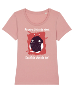 cu desene de Halloween - Nu mi-e frica de nimic Tricou mânecă scurtă guler larg fitted Damă Expresser