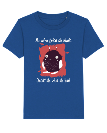 cu desene de Halloween - Nu mi-e frica de nimic Majorelle Blue