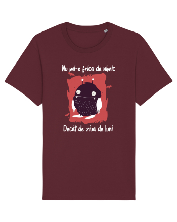 cu desene de Halloween - Nu mi-e frica de nimic Burgundy