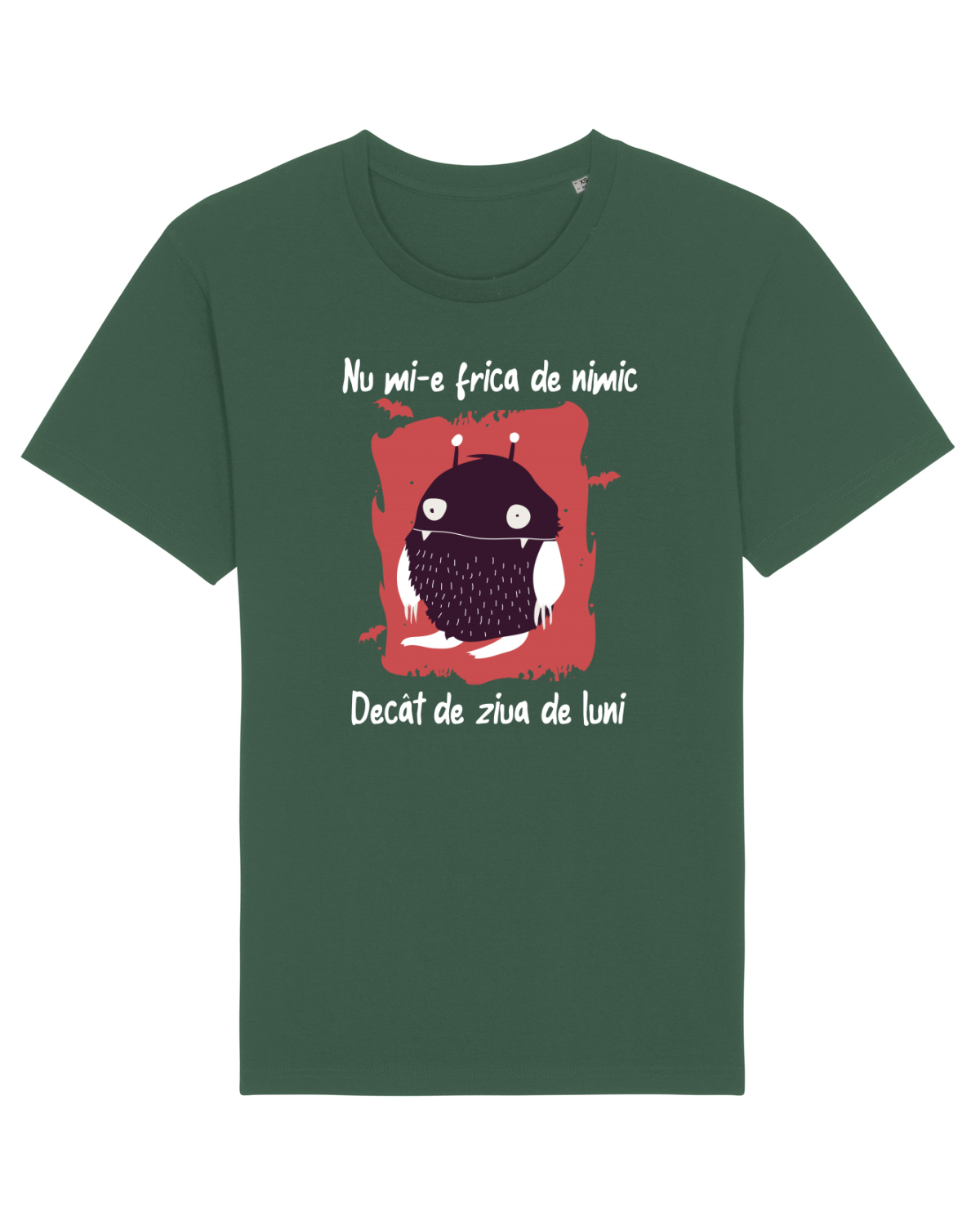Tricou mânecă scurtă Unisex Rocker Bottle Green