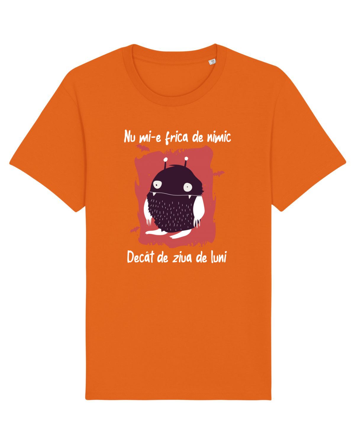 Tricou mânecă scurtă Unisex Rocker Bright Orange