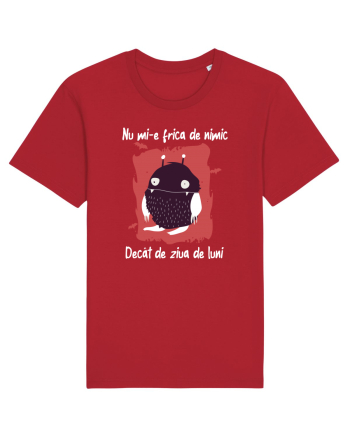 cu desene de Halloween - Nu mi-e frica de nimic Red