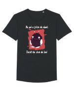 cu desene de Halloween - Nu mi-e frica de nimic Tricou mânecă scurtă guler larg Bărbat Skater