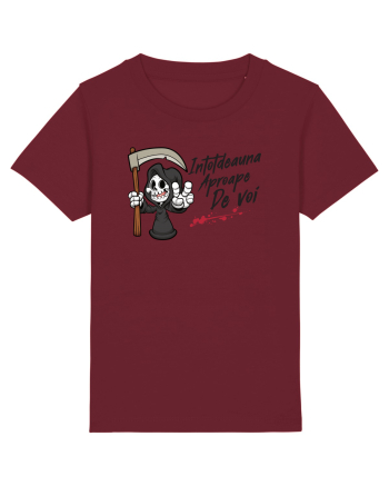 cu desene de Halloween - Intotdeauna aproape de voi Burgundy