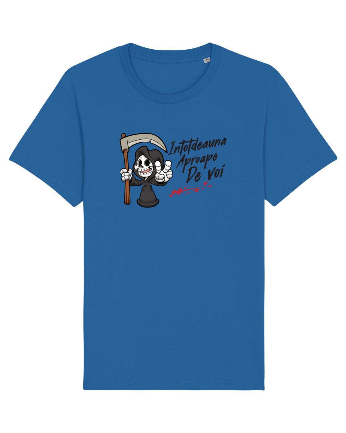 Tricou mânecă scurtă Unisex Rocker Royal Blue