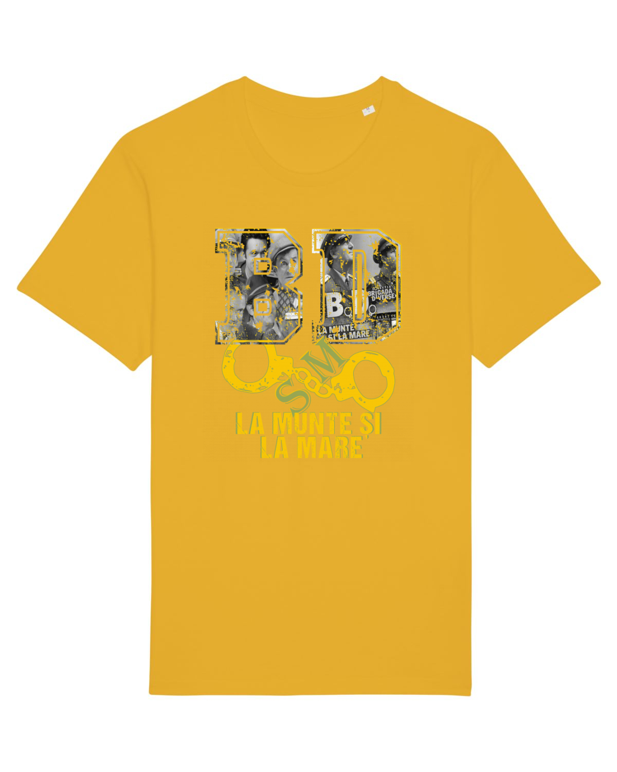 Tricou mânecă scurtă Unisex Rocker Spectra Yellow