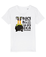 cu desene de Halloween - Nici ea n-a vrut sa-mi dea bomboane Tricou mânecă scurtă  Copii Mini Creator
