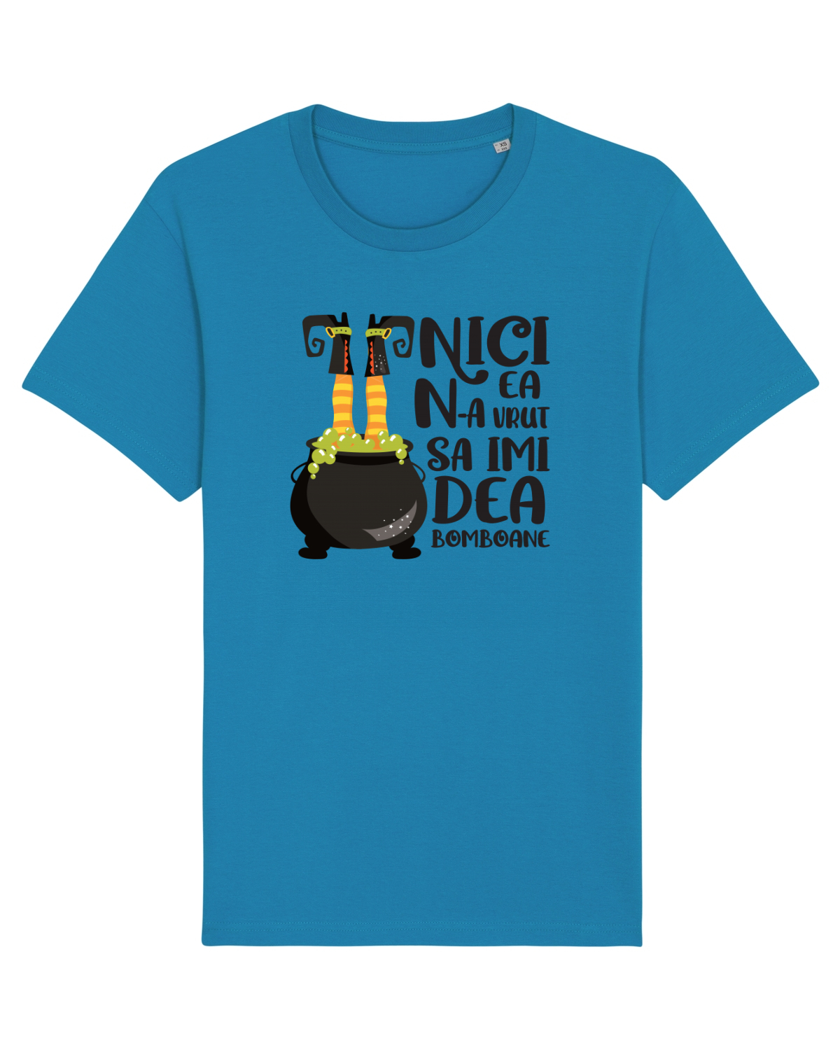 Tricou mânecă scurtă Unisex Rocker Azur