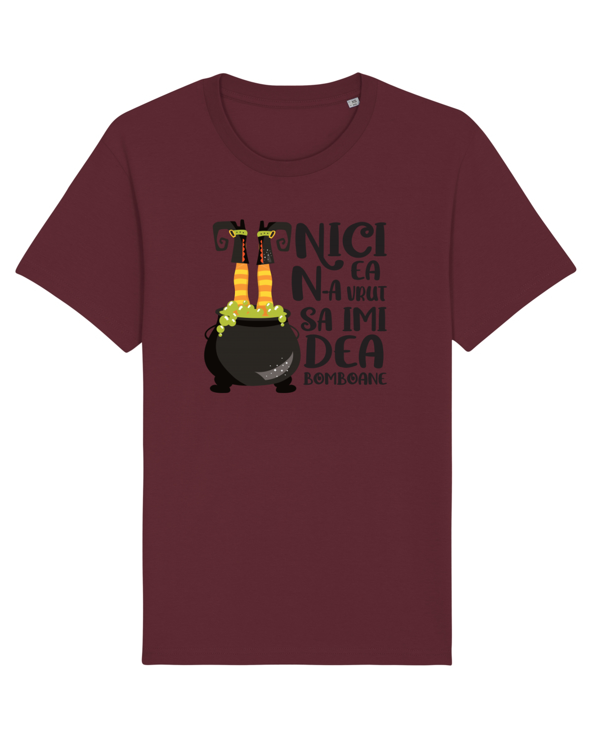 Tricou mânecă scurtă Unisex Rocker Burgundy