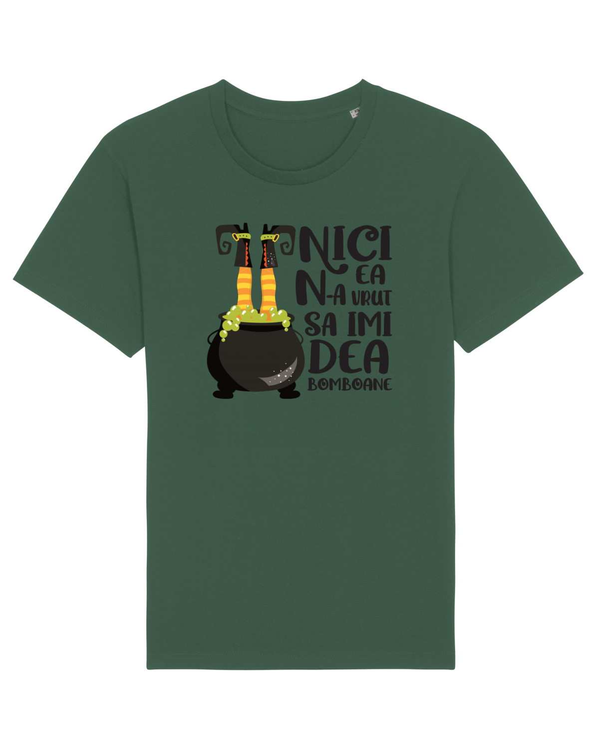 Tricou mânecă scurtă Unisex Rocker Bottle Green