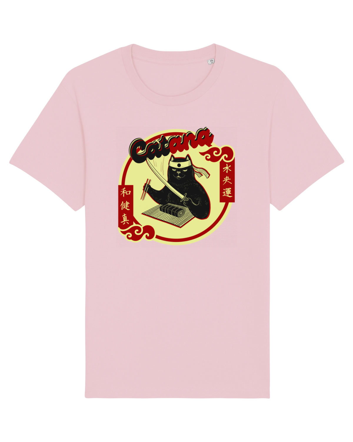 Tricou mânecă scurtă Unisex Rocker Cotton Pink