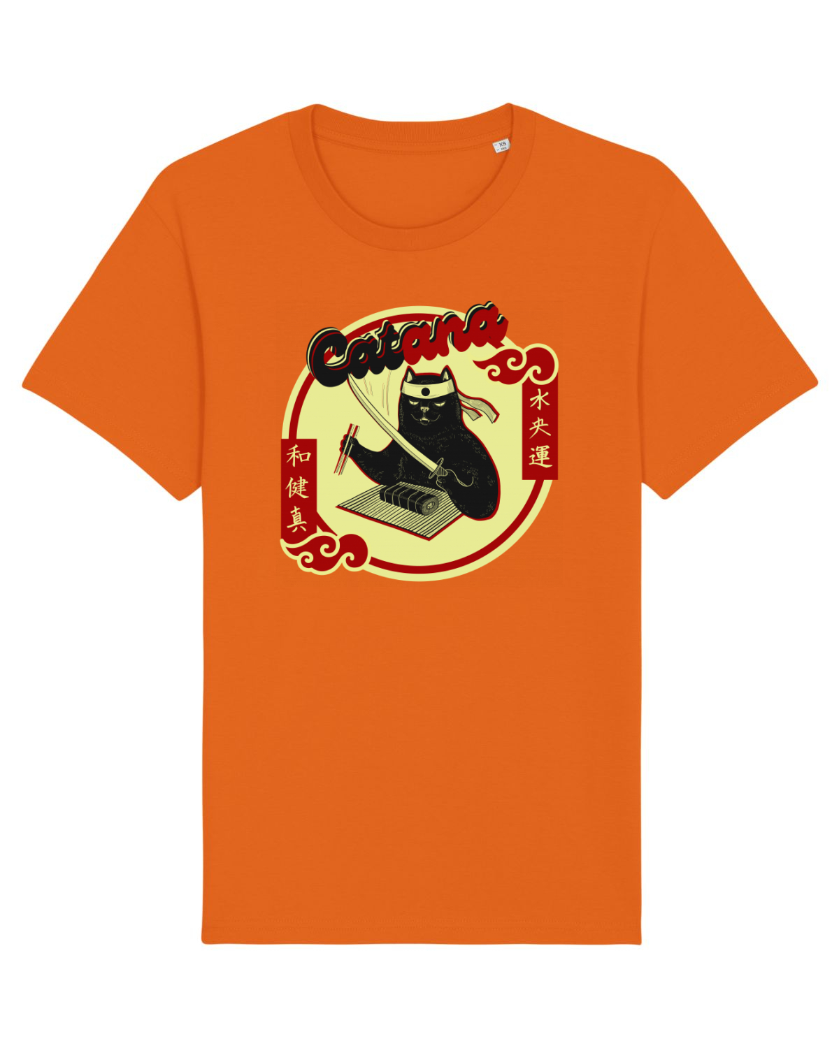 Tricou mânecă scurtă Unisex Rocker Bright Orange