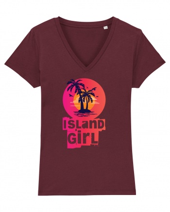 Island Girl Burgundy