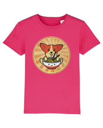 Corgi Eating Ramen Raspberry