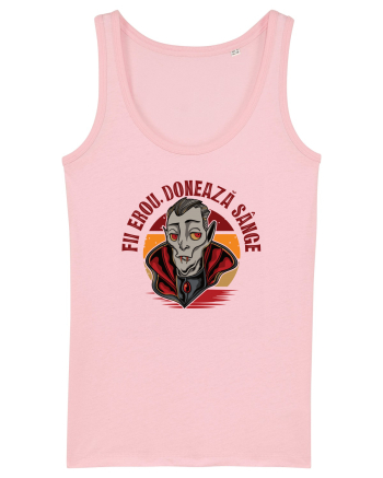 cu desene de Halloween - Fii erou doneaza sange Cotton Pink