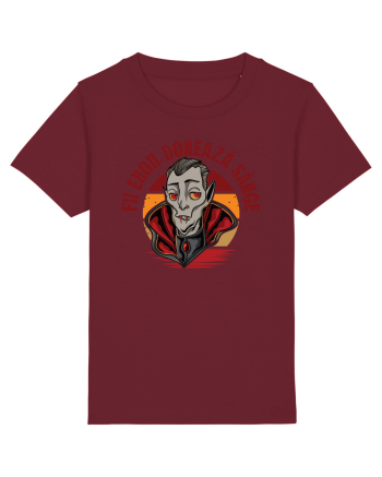 cu desene de Halloween - Fii erou doneaza sange Burgundy