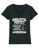 Angajatul Perfect Tricou mânecă scurtă guler V Damă Evoker