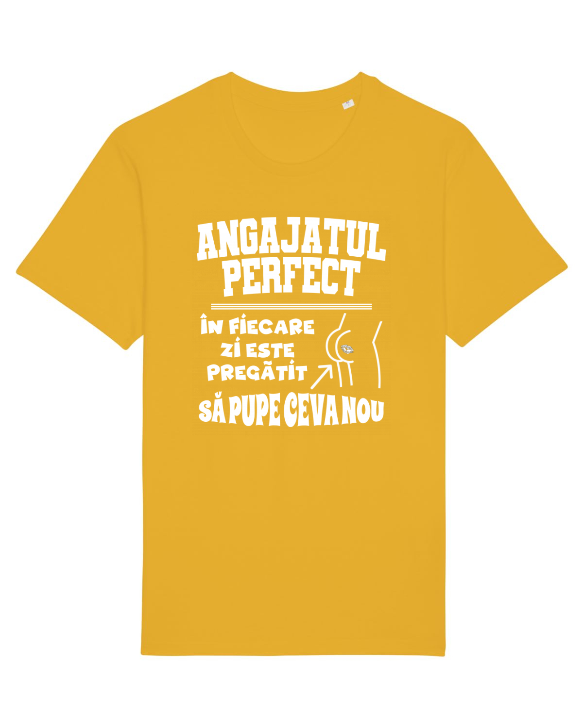 Tricou mânecă scurtă Unisex Rocker Spectra Yellow