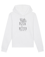 Pizza is Better Hanorac Unisex Drummer