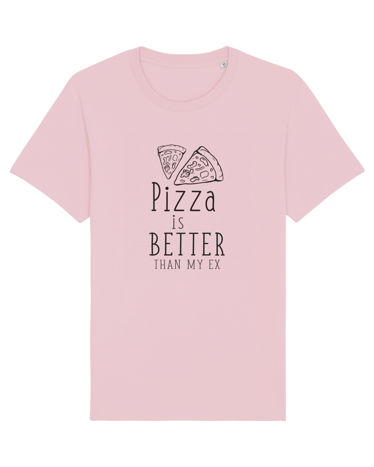Tricou mânecă scurtă Unisex Rocker Cotton Pink