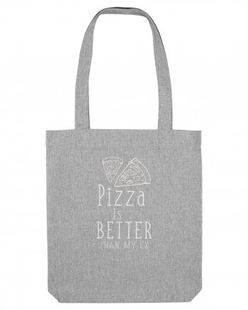 Pizza is Better Heather Grey