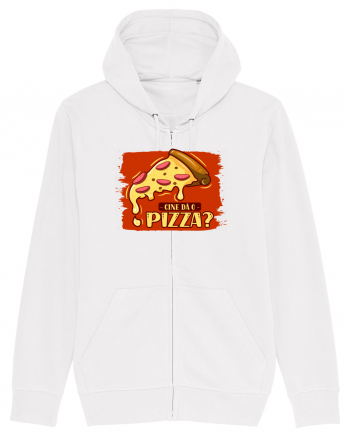 Cine da o pizza? White