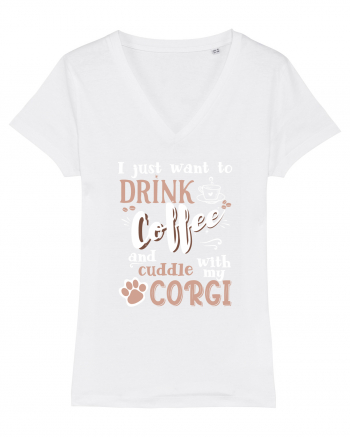 CORGI and coffee White