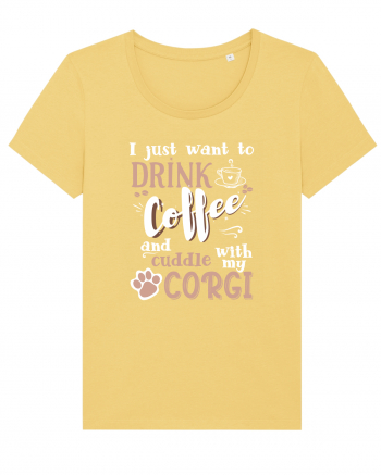 CORGI and coffee Jojoba