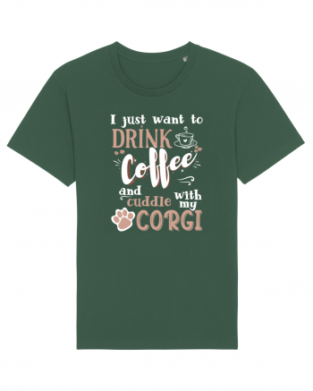 CORGI and coffee Bottle Green