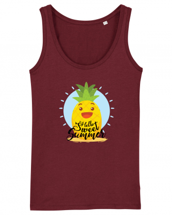 Sweet Summer Ananas Burgundy