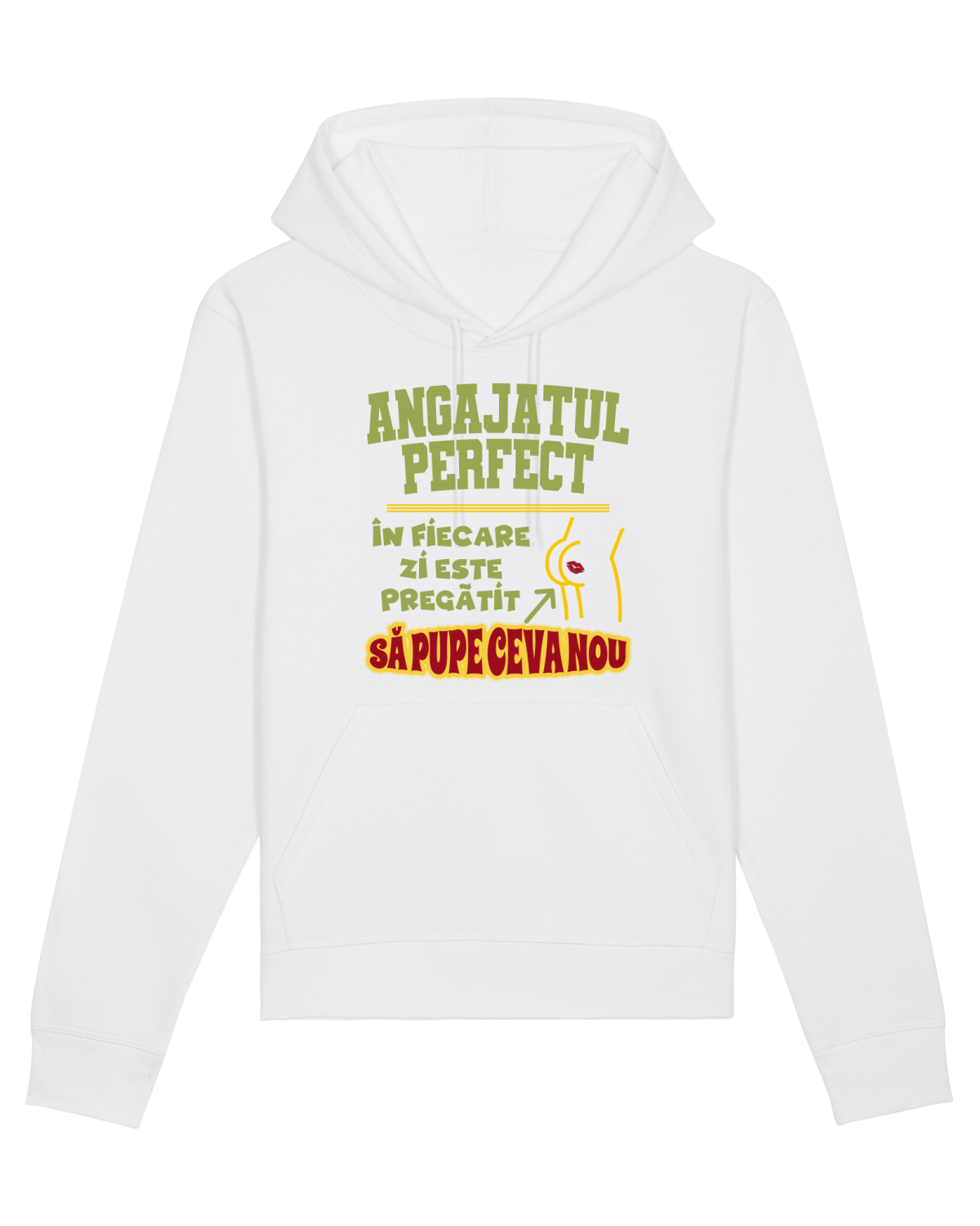 Hanorac Unisex Drummer White