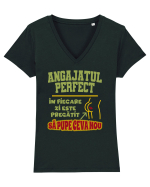Angajatul Perfect Tricou mânecă scurtă guler V Damă Evoker