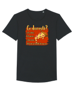 Ce doresti? Tricou mânecă scurtă guler larg Bărbat Skater