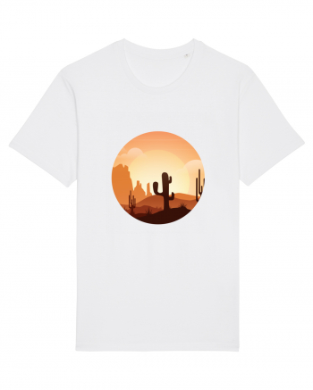 Desert Cactus White